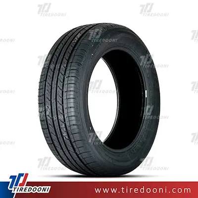 لاستیک خودرو جی پلنت سایز 215/45R17 مدل گل  CP672